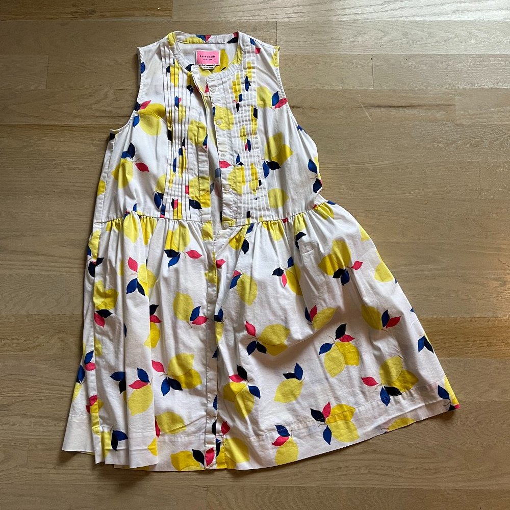 Kate Spade Lemon Print Dress